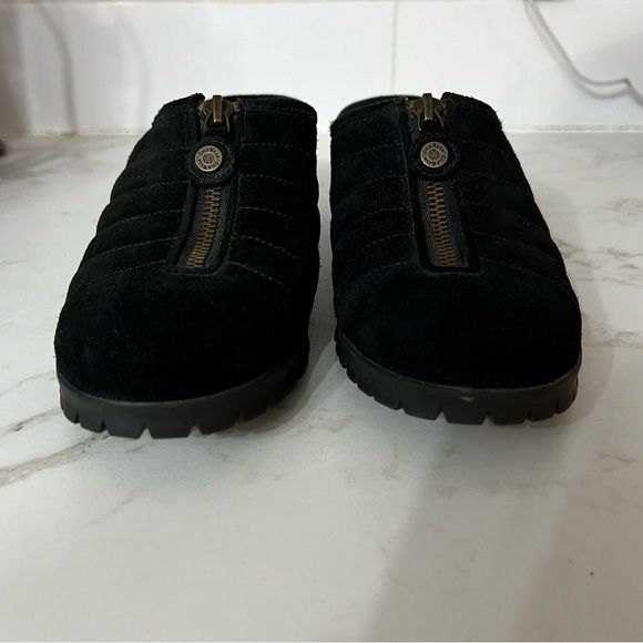 Cole Haan x Nike Air Collab Womens Clogs sz 9.5 Suede Waterproof Shoes Mules - Picture 3 of 12